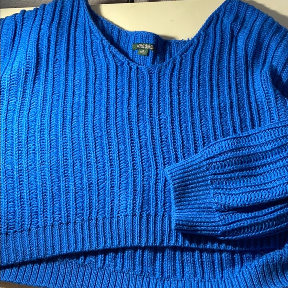 Blue sweater